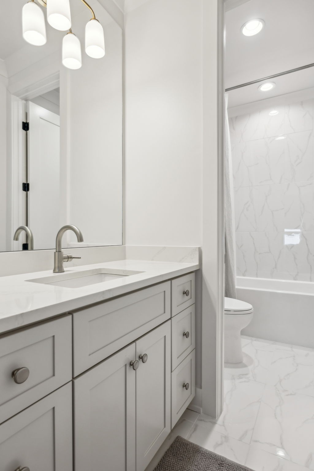 1013 William Street Franklin, TN 37064 - Photo 46 of 49 a bathroom with a sink a toilet and shower