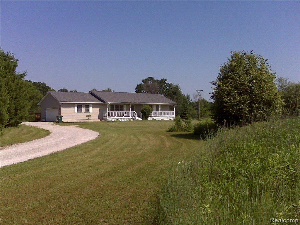 5864 Lange Road Howell, MI 48843 - Photo 1 of 7 Driveway/Front