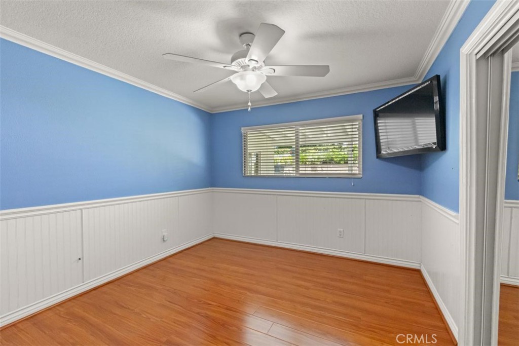 3275 Dalhart Avenue Simi Valley, CA 93063 - Photo 41 of 41 a view of an empty room with wooden floor and window