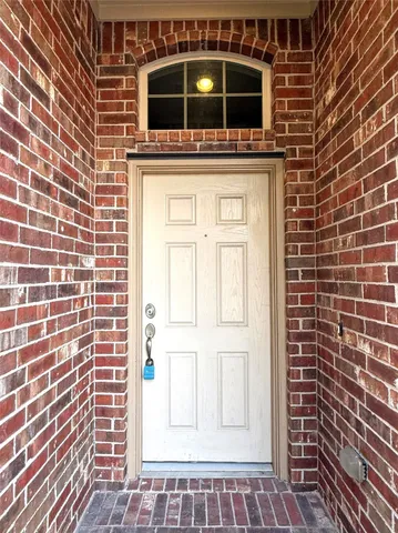 a view of a door with a door