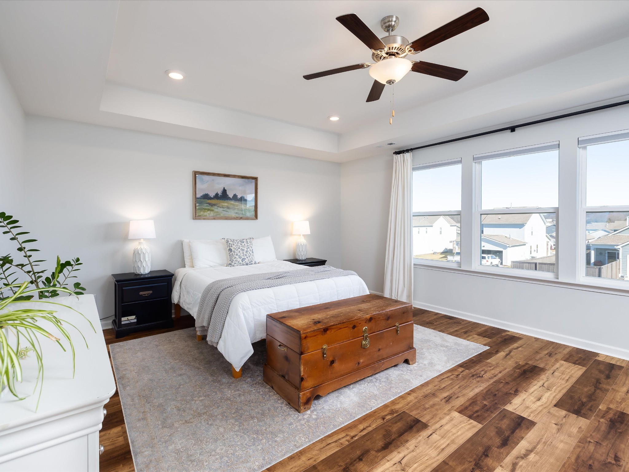 409 Rangeland Road Spring Hill, TN 37174 - Photo 31 of 75 a spacious bedroom with a bed and a large window