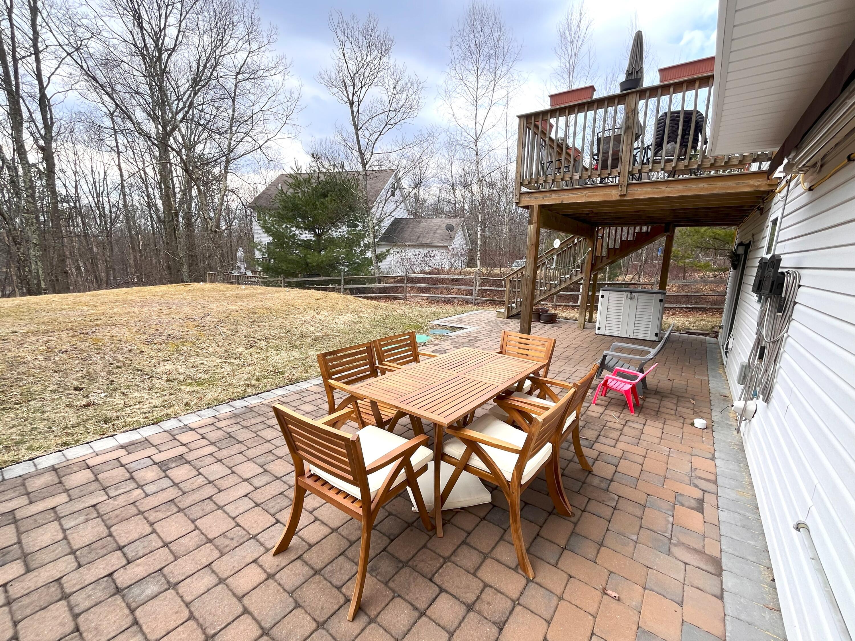 8 Iowa Road Albrightsville, PA 18210 - Photo 42 of 49 Rear Patio