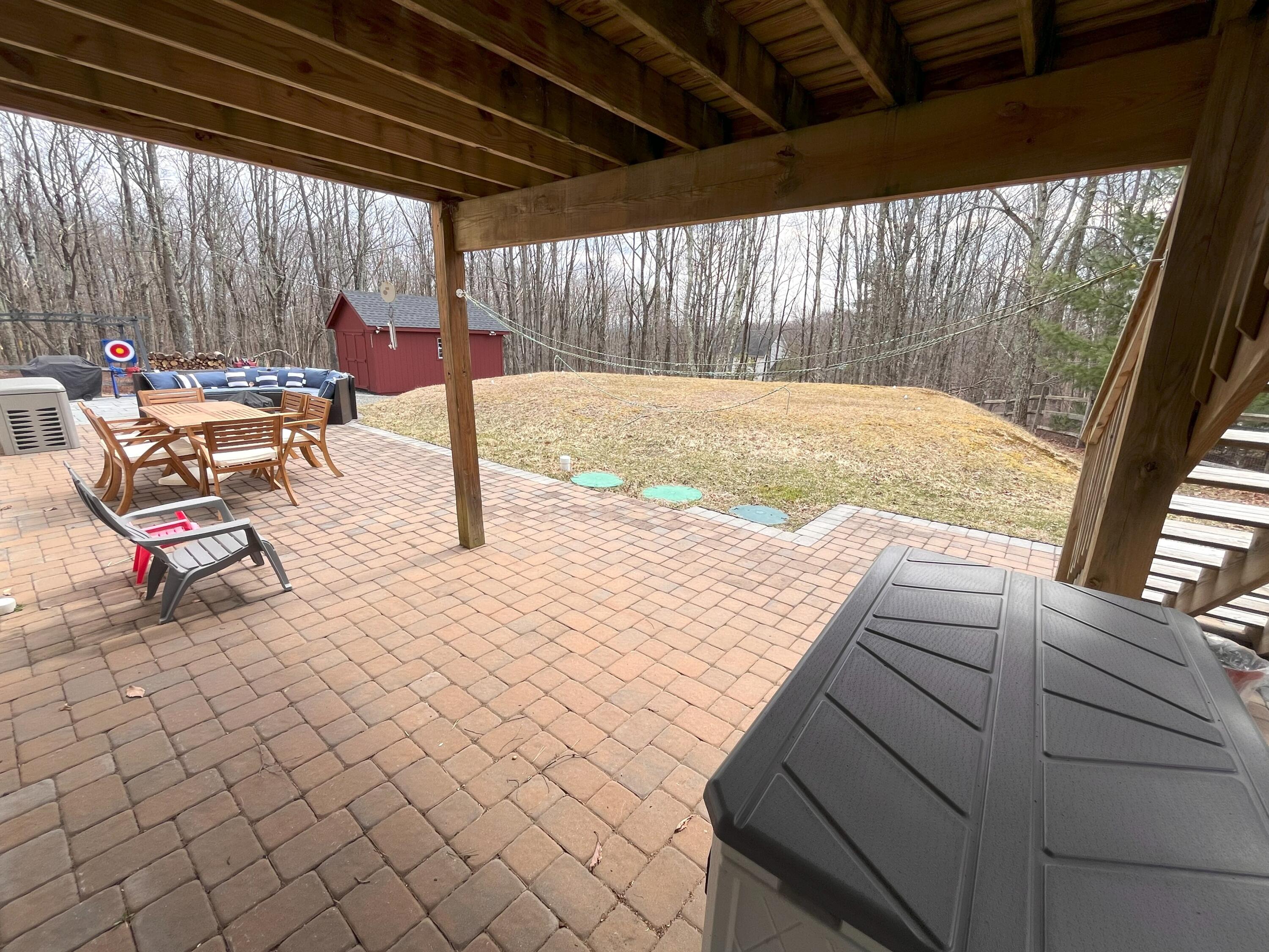 8 Iowa Road Albrightsville, PA 18210 - Photo 43 of 49 Covered Portion of Patio