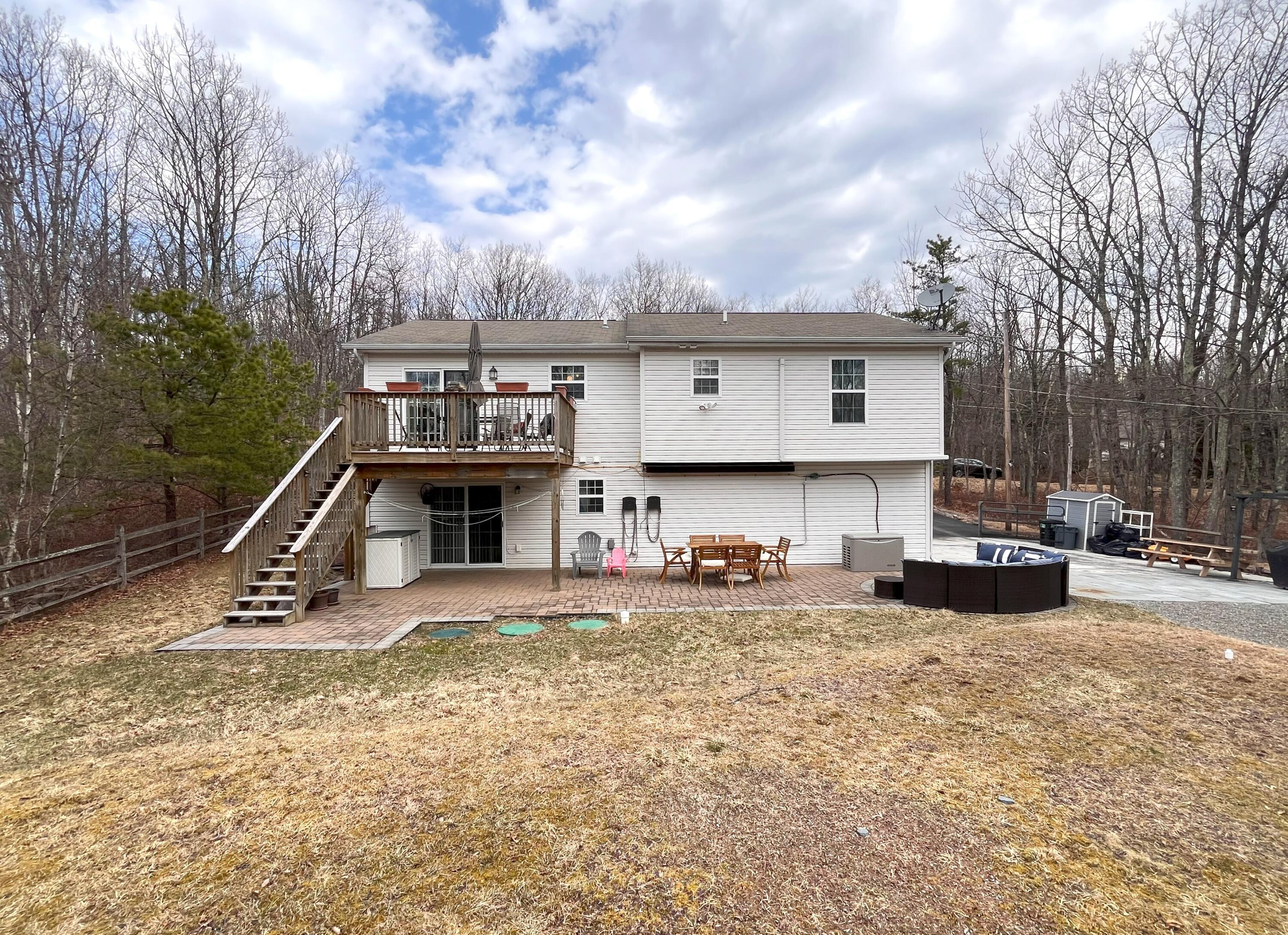 8 Iowa Road Albrightsville, PA 18210 - Photo 48 of 49 Rear of Home