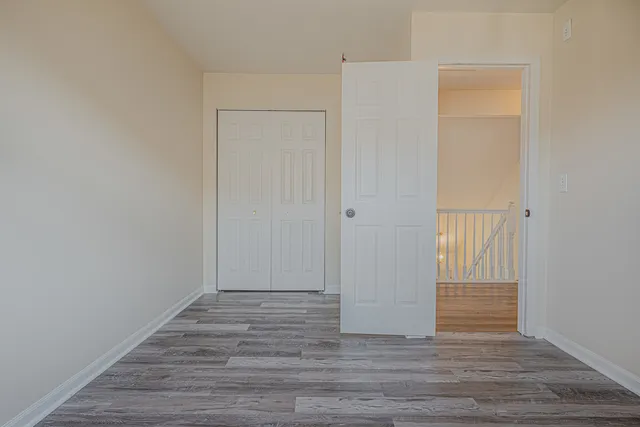 a view of wooden floor