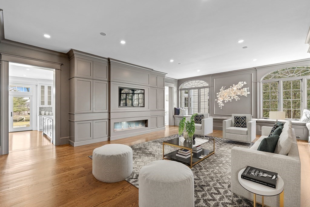 48 Everett Avenue Winchester, MA 01890 - Photo 12 of 42 a living room with furniture and a large window