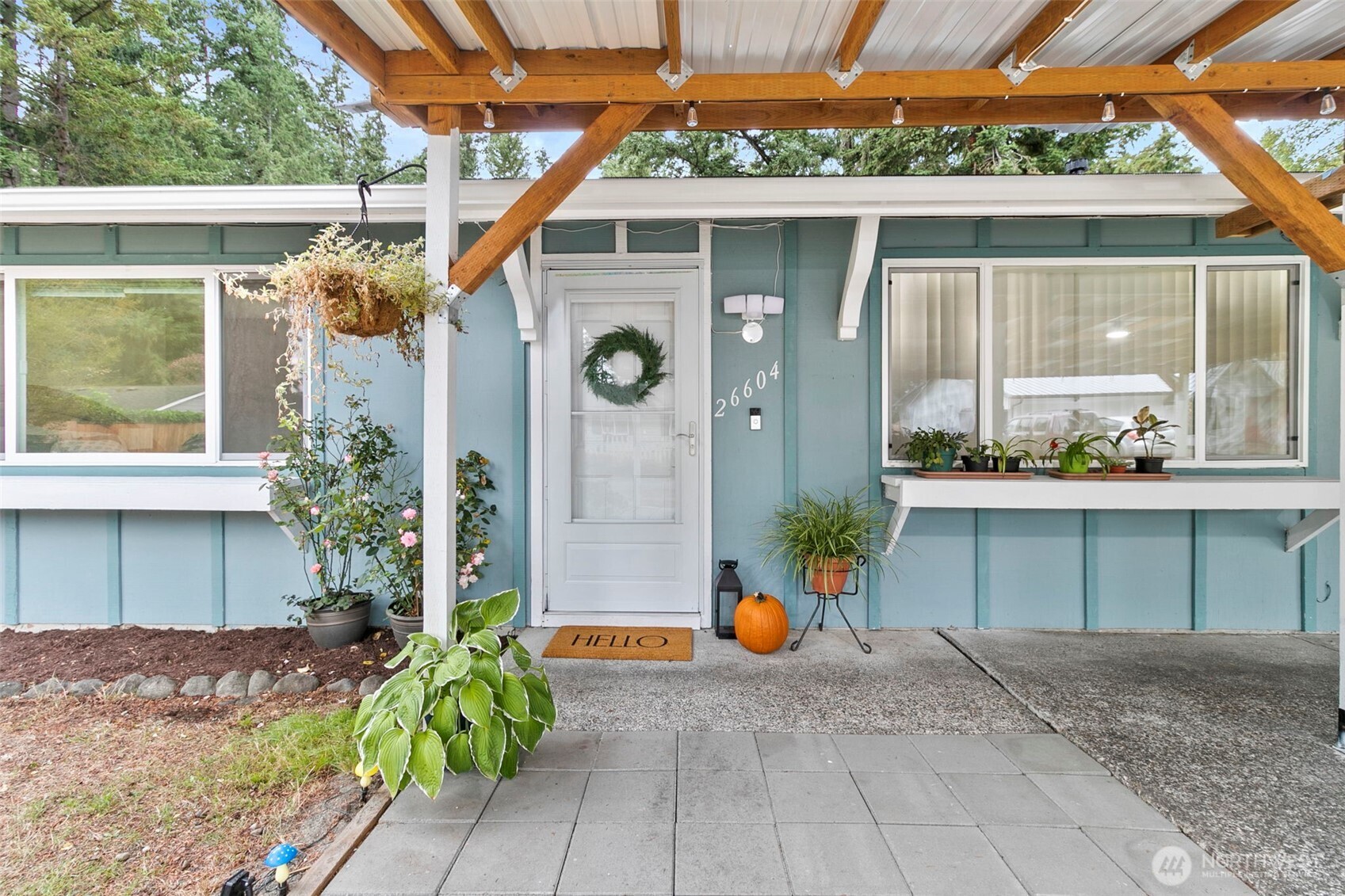 a view of outdoor space and yard