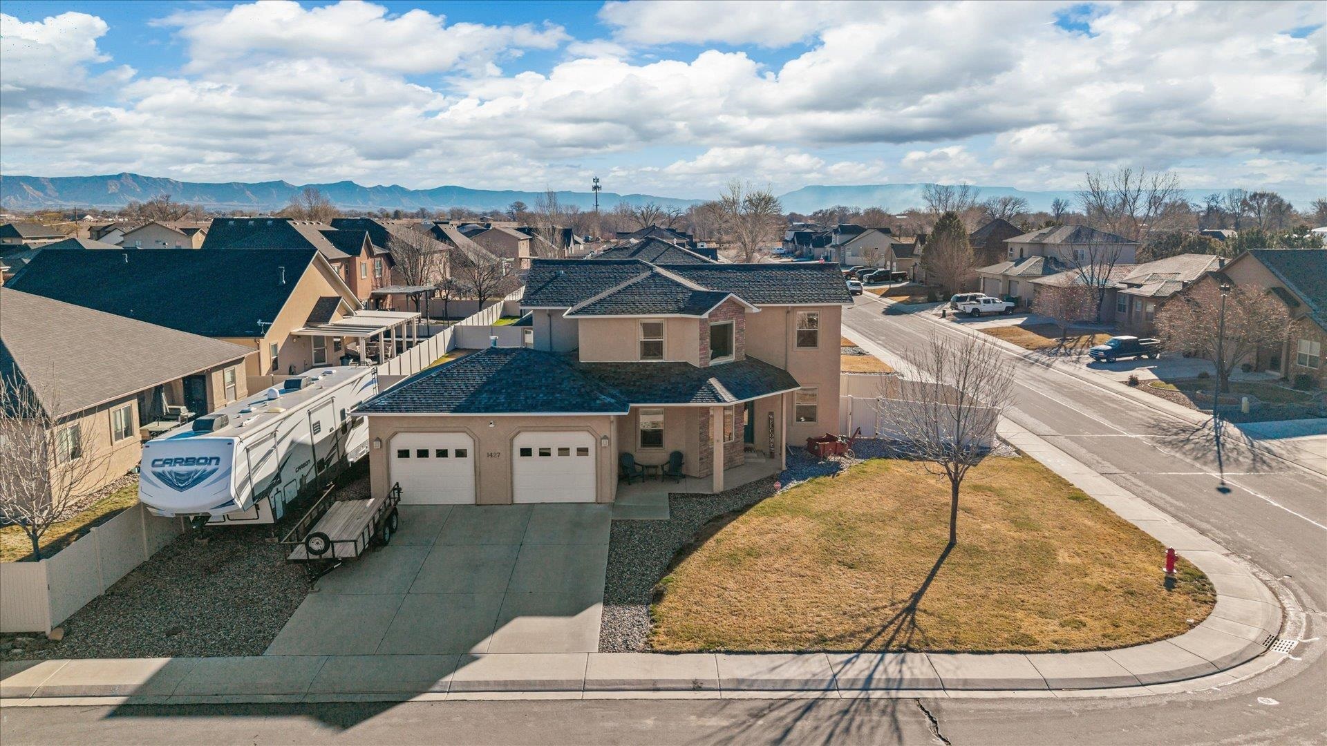 1427 Satterfield Avenue Fruita, CO 81521 - Photo 2 of 29 an aerial view of a house