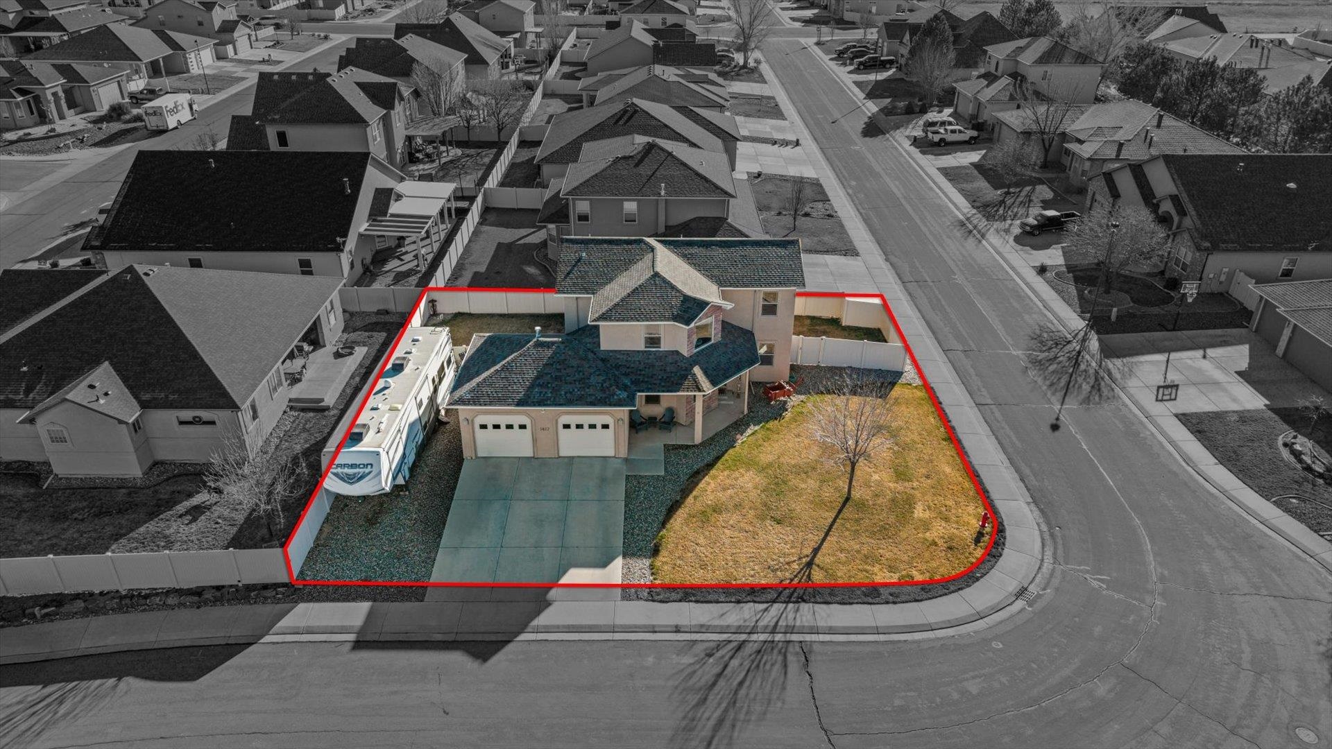 1427 Satterfield Avenue Fruita, CO 81521 - Photo 3 of 29 an aerial view of a house