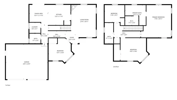 a view of a livingroom wooden floor and a living room