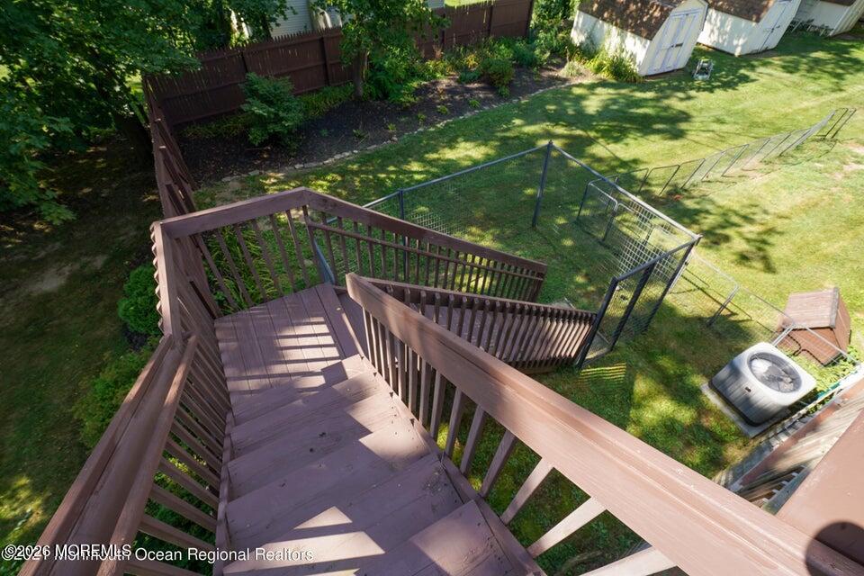 25 Monmouth Road, Unit 2 Oceanport, NJ 07757 - Photo 21 of 22 back stairs