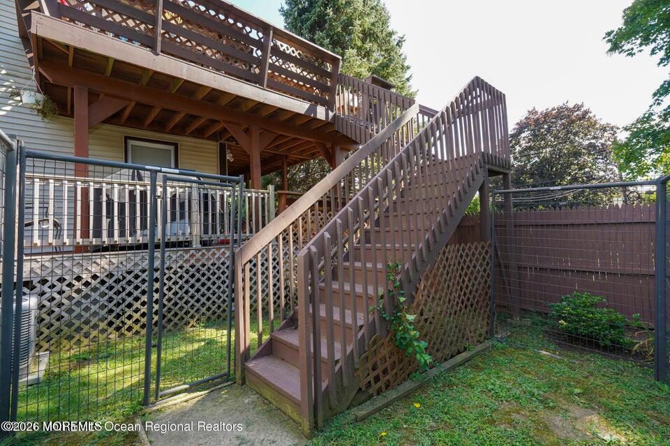 25 Monmouth Road, Unit 2 Oceanport, NJ 07757 - Photo 22 of 22 back stairs 2