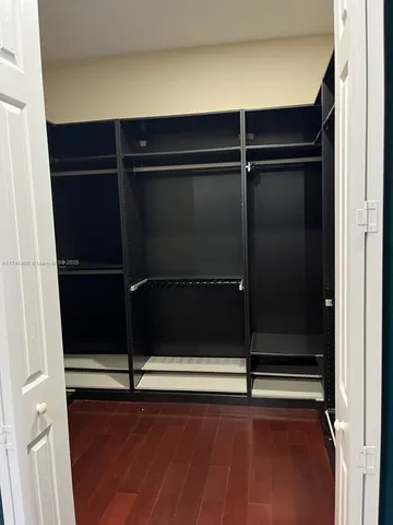 a view of closet