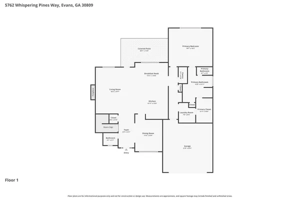 $468,900 | 5762 Whispering Pnes Way, Evans, GA 30809