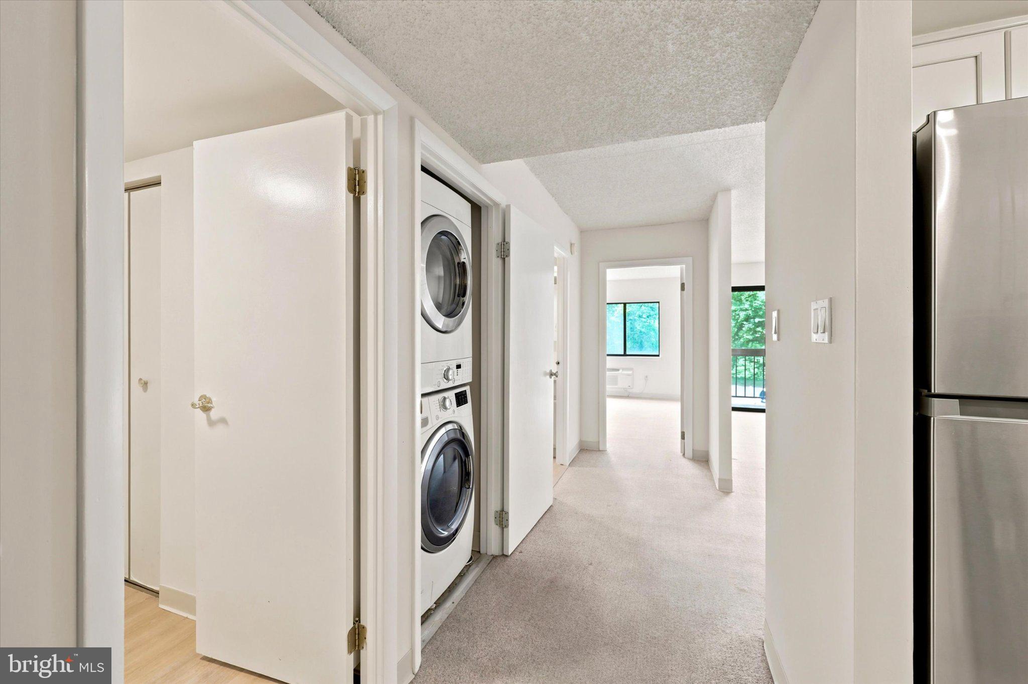 800 Avondale Road, Unit 2K Wallingford, PA 19086 - Photo 14 of 44 In Unit Laundry with Full-size Washer and Dryer