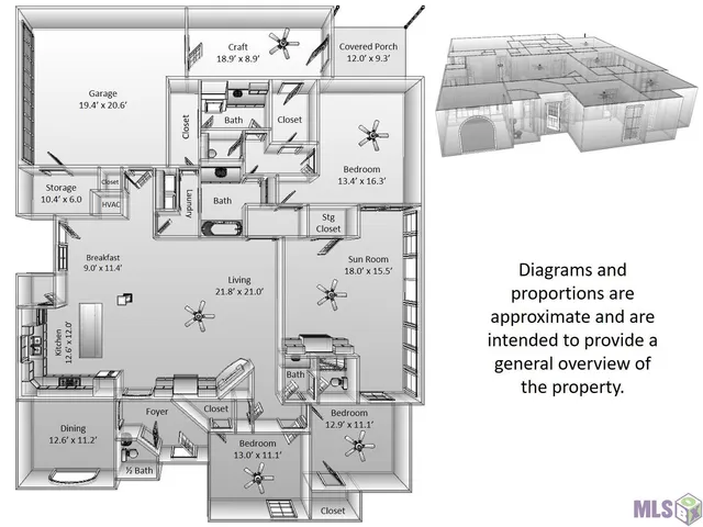 $378,000 | 1223 East Stanwick Place, Baton Rouge, LA 70810