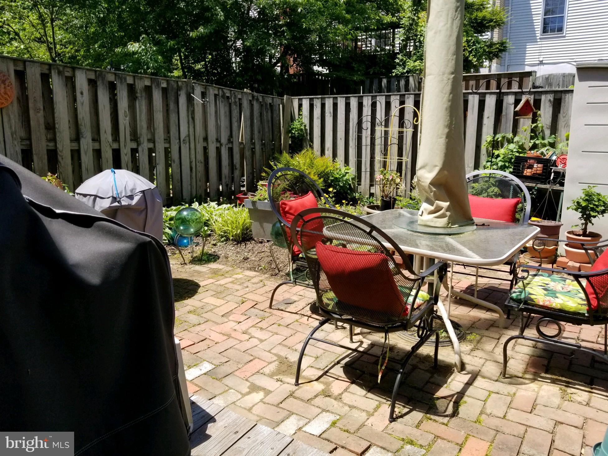 5504 Miles Court Springfield, VA 22151 - Photo 21 of 29 Brick Patio for 3 Season Grilling
