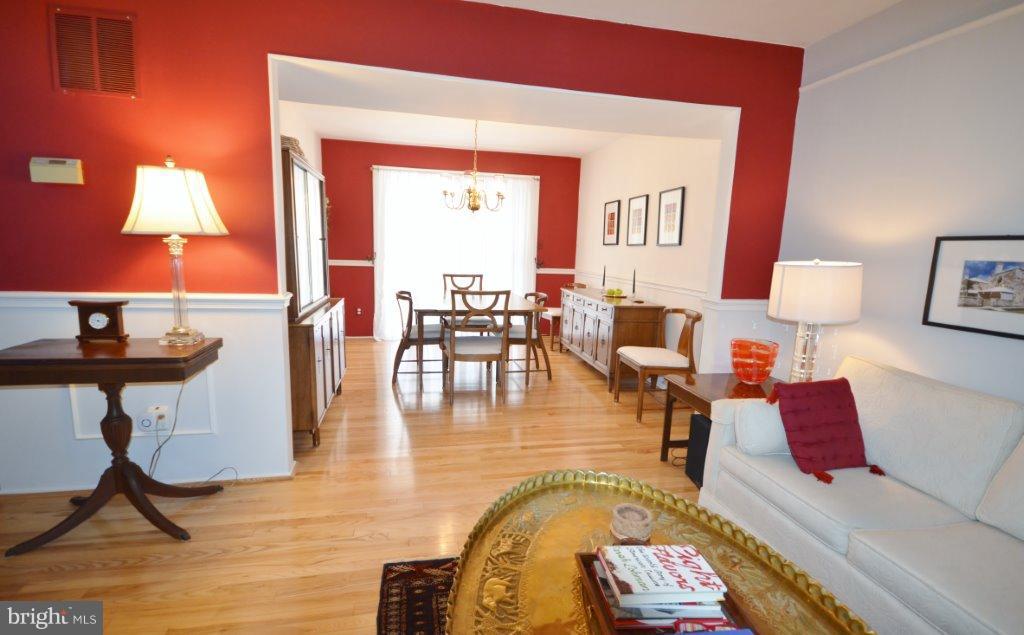 5504 Miles Court Springfield, VA 22151 - Photo 7 of 29 Bright Dining Room Opens into Living Room