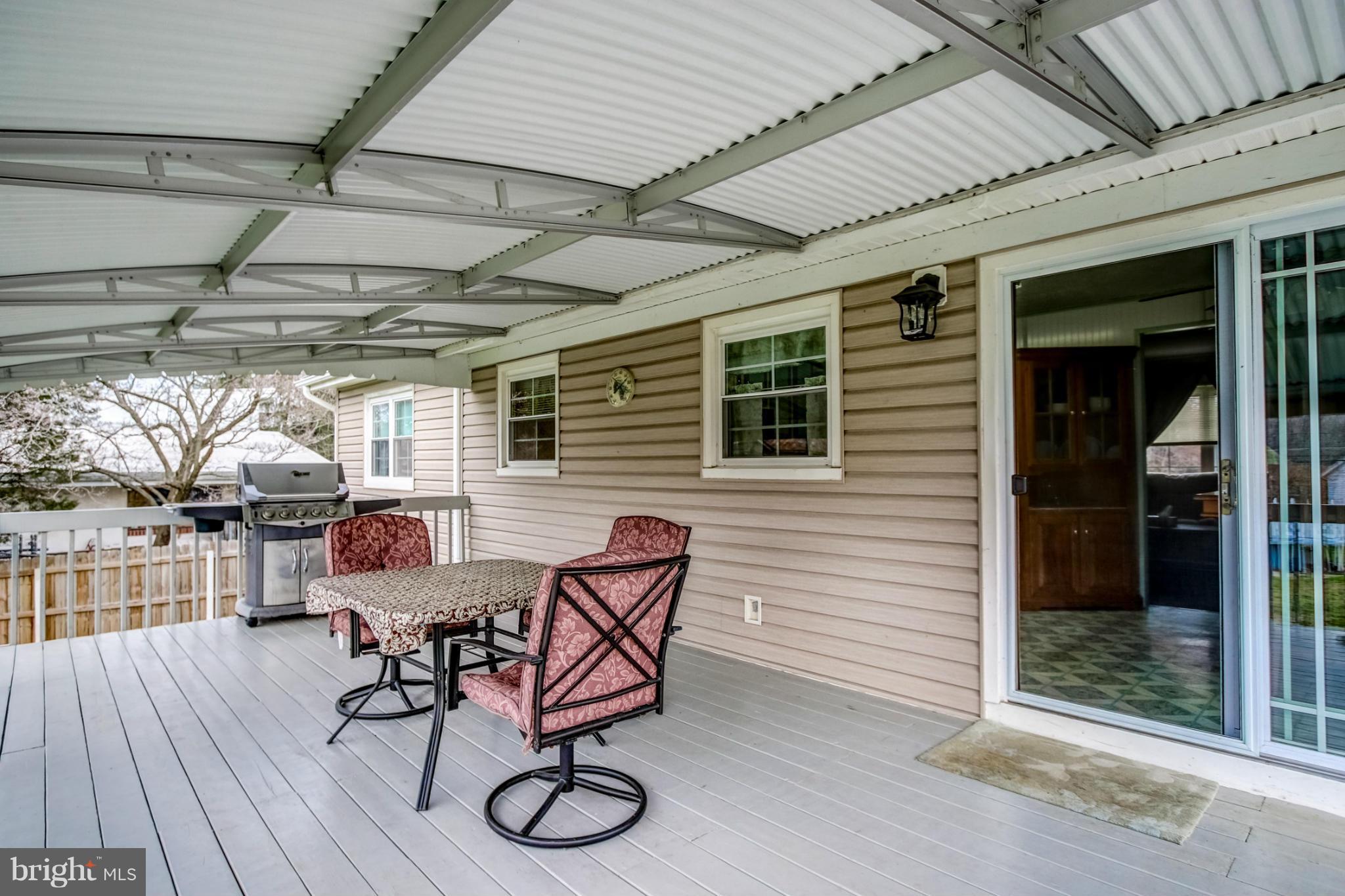 1430 Perryman Road Aberdeen, MD 21001 - Photo 21 of 25 Back Deck with Awning