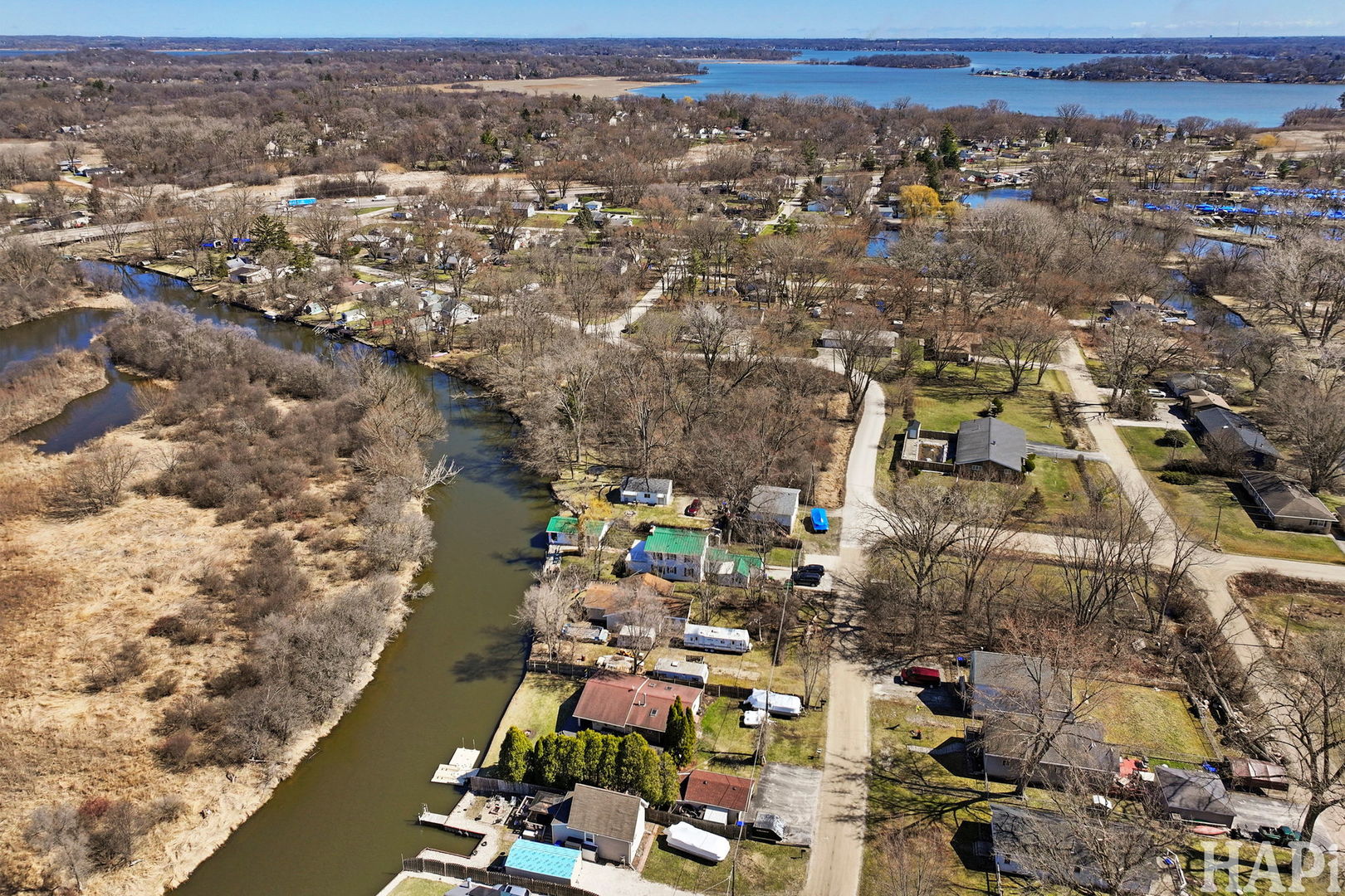 1319 Nippersink Drive Spring Grove, IL 60081 - Photo 25 of 27 an aerial view of a city