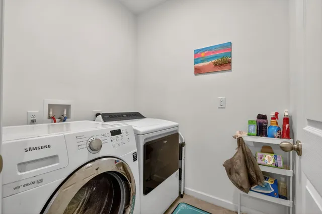 a room with furniture and a window