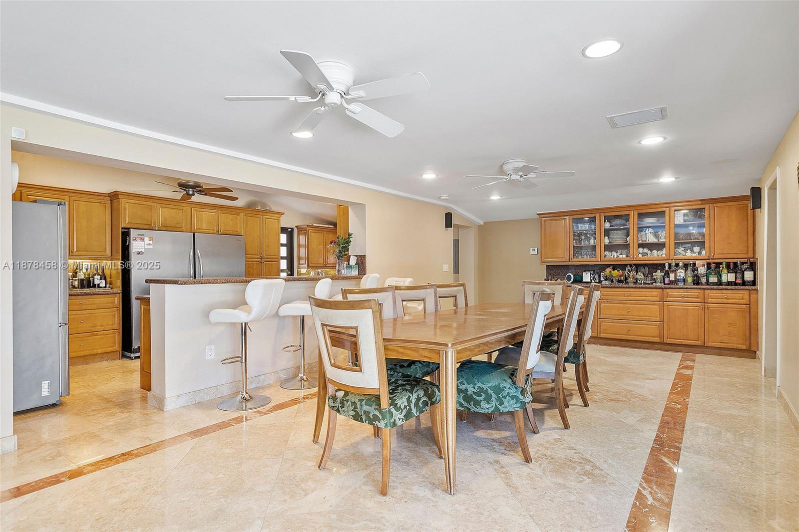 2531 Northeast 195th Street Aventura, FL 33180 - Photo 20 of 45 a view of a dining room with furniture