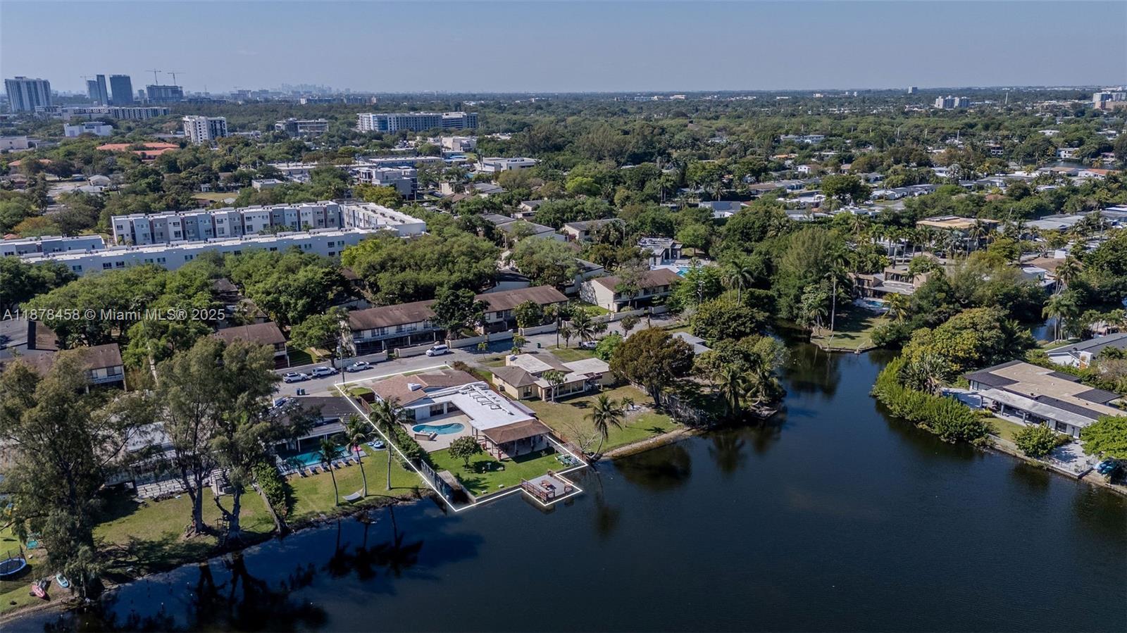 2531 Northeast 195th Street Aventura, FL 33180 - Photo 43 of 45 an aerial view of a city with lots of residential buildings