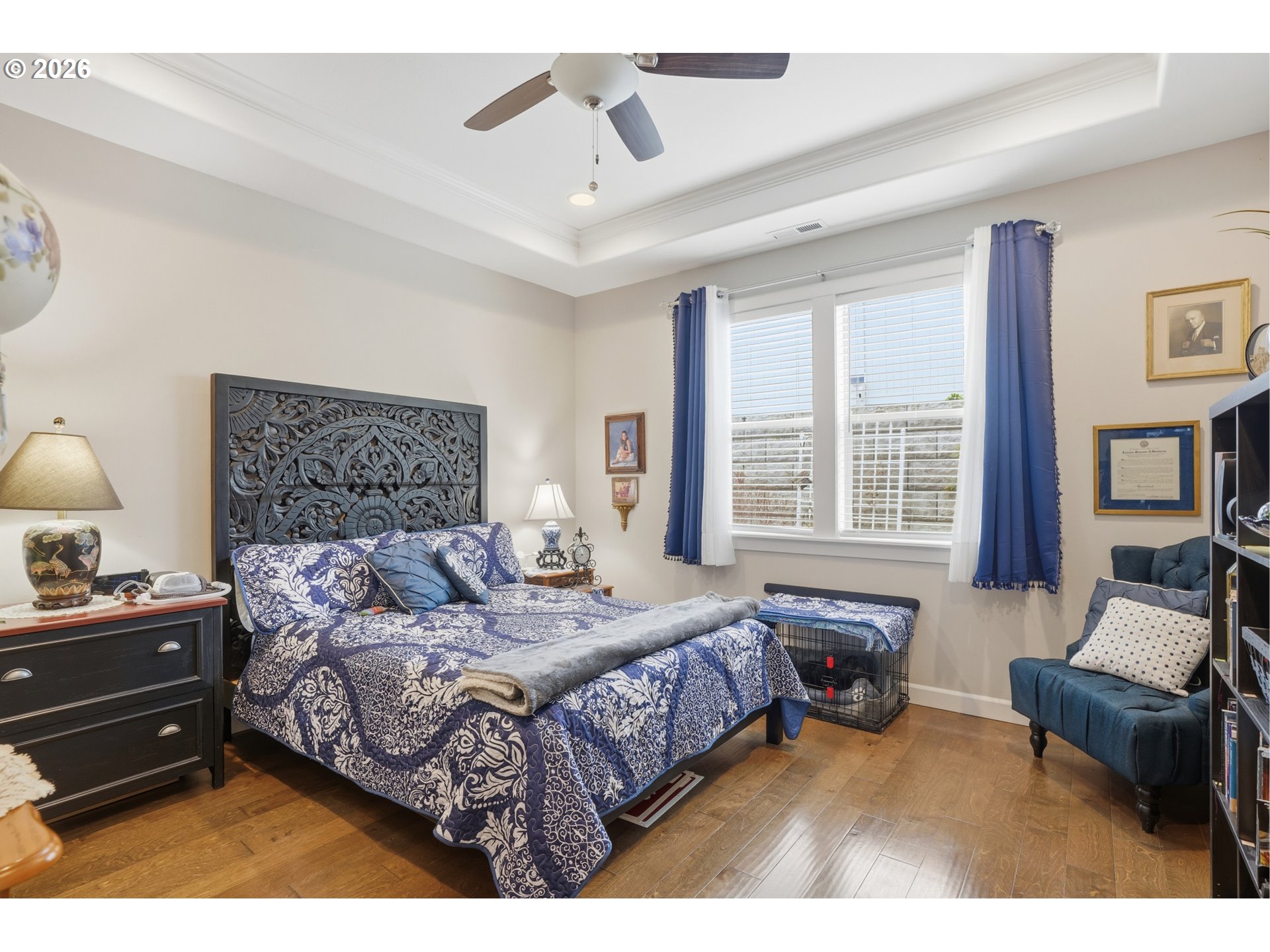 17314 Northeast 17th Avenue Ridgefield, WA 98642 - Photo 13 of 25 a bedroom with a bed window and couch