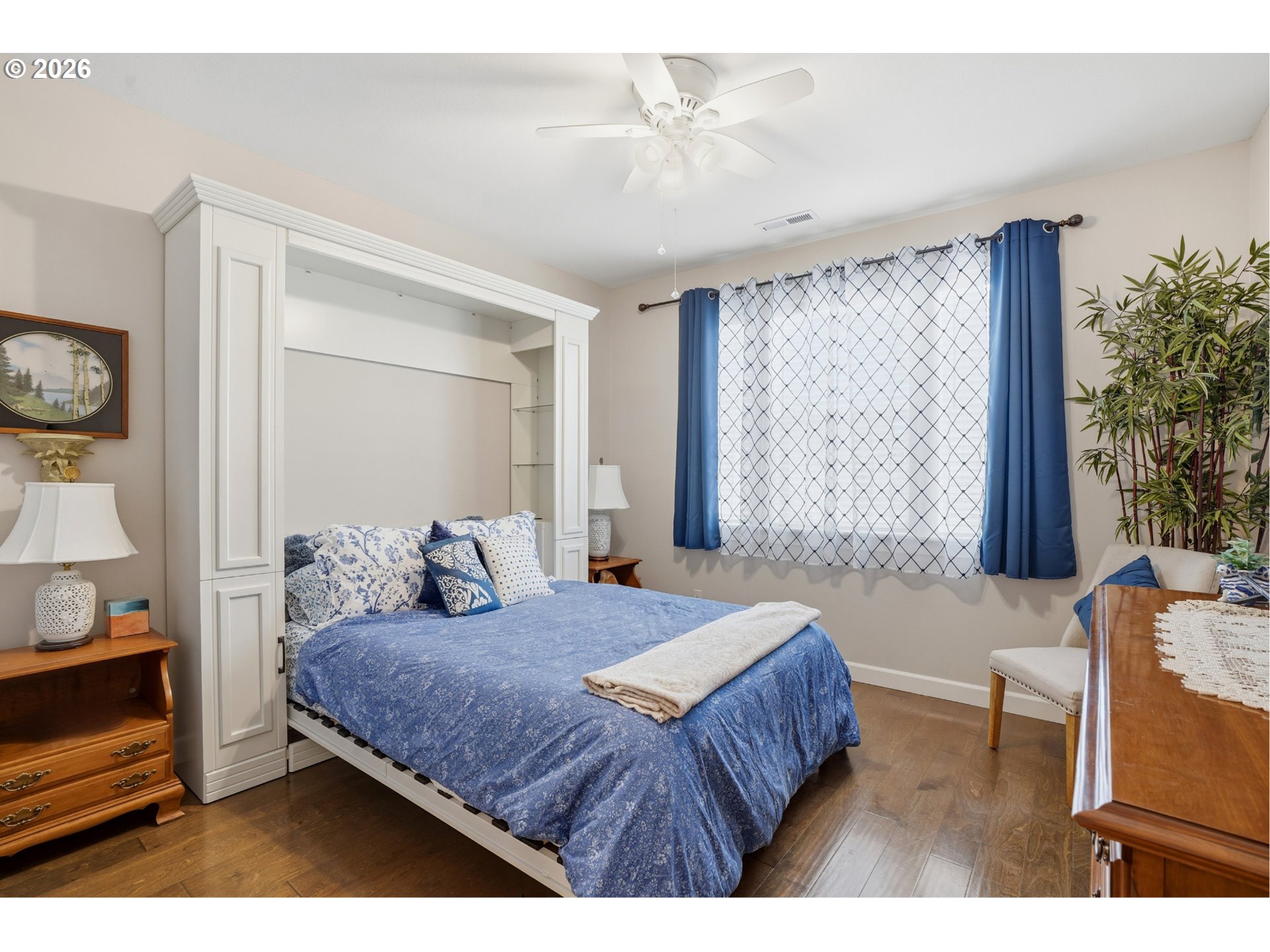 17314 Northeast 17th Avenue Ridgefield, WA 98642 - Photo 21 of 25 a bedroom with a large bed and a window