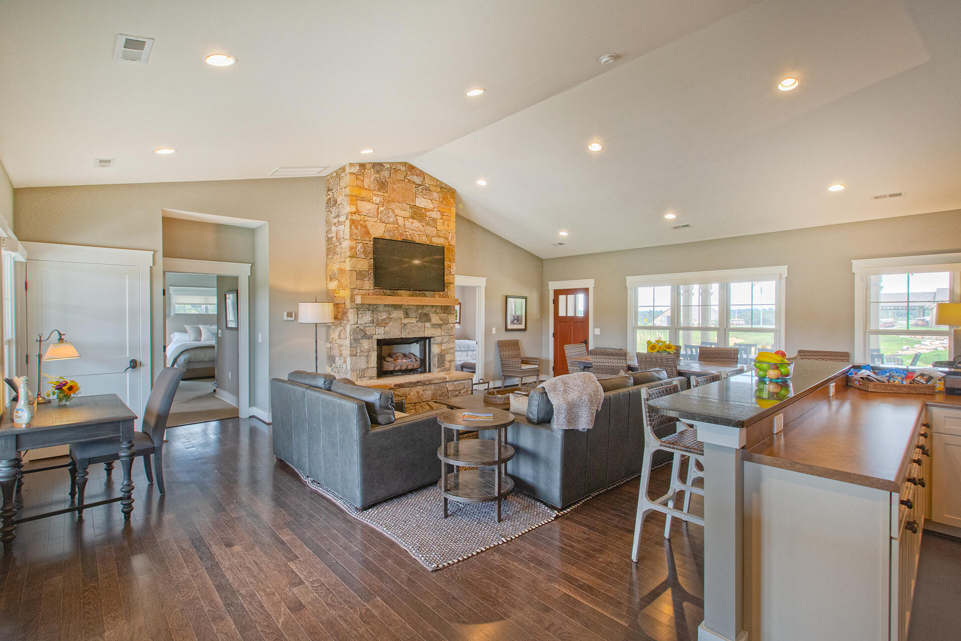 3517 Ballyhack Trail Roanoke, VA 24014 - Photo 17 of 61 a view of a dining room with furniture window and wooden floor