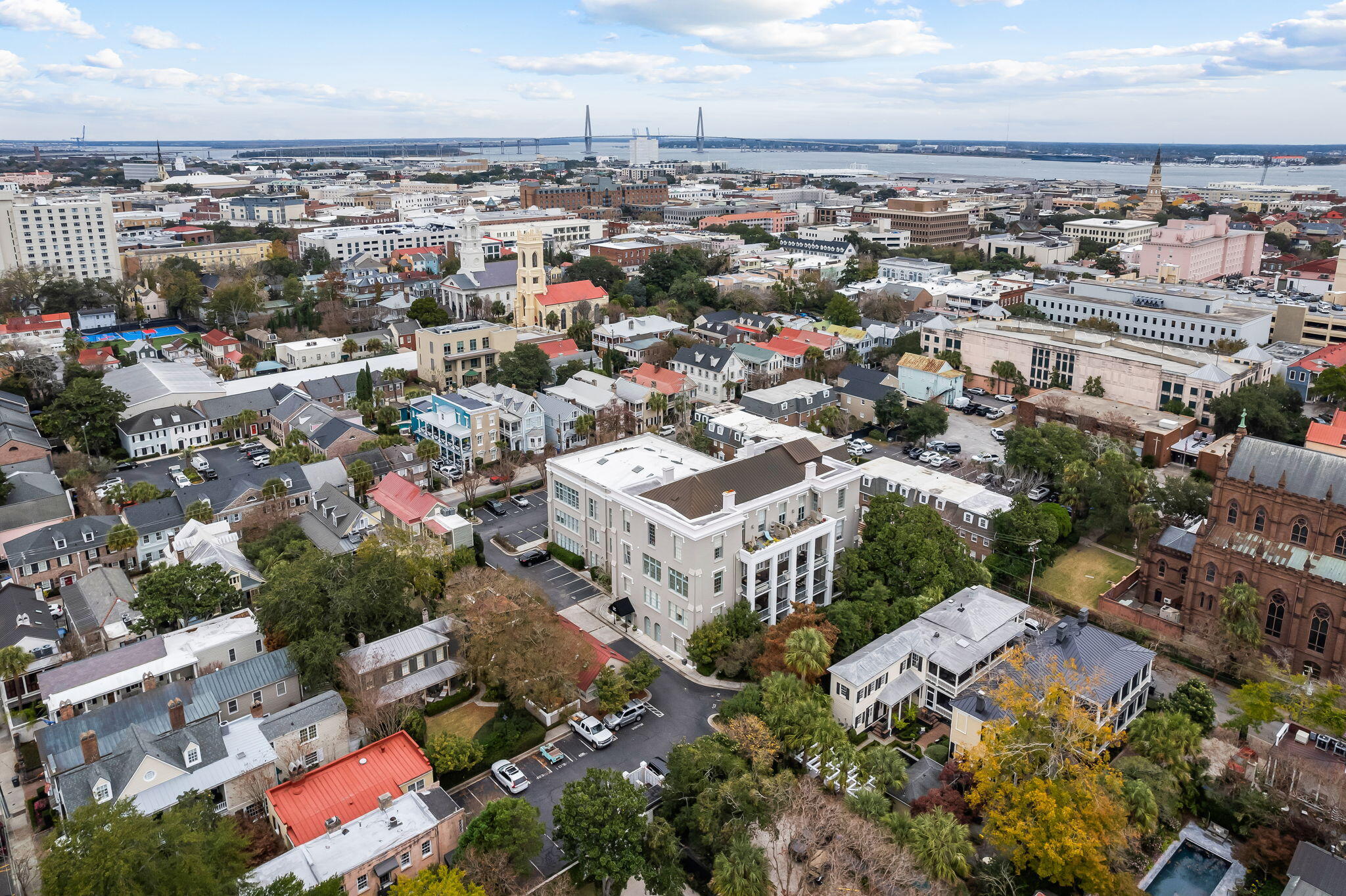 67 Legare Street, Unit 307 Charleston, SC 29401 - Photo 27 of 33 Aerial