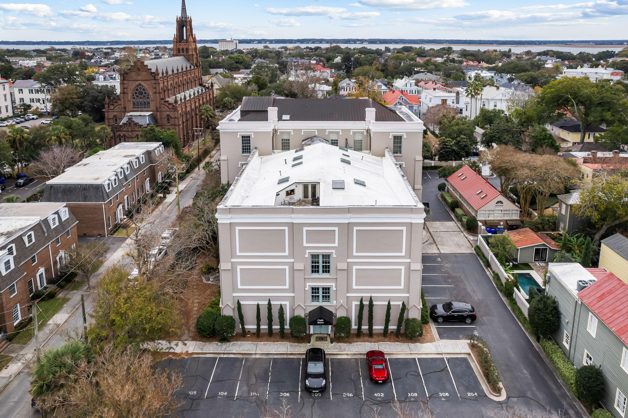 67 Legare Street, Unit 307 Charleston, SC 29401 - Photo 30 of 33 Aerial