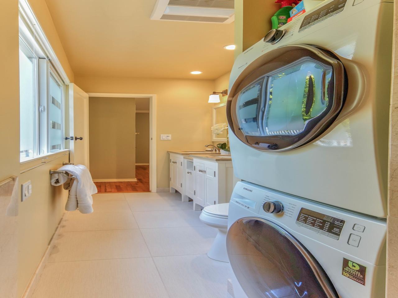 3 11th Avenue Carmel, CA 93923 - Photo 24 of 26 a view of a livingroom with washer and dryer