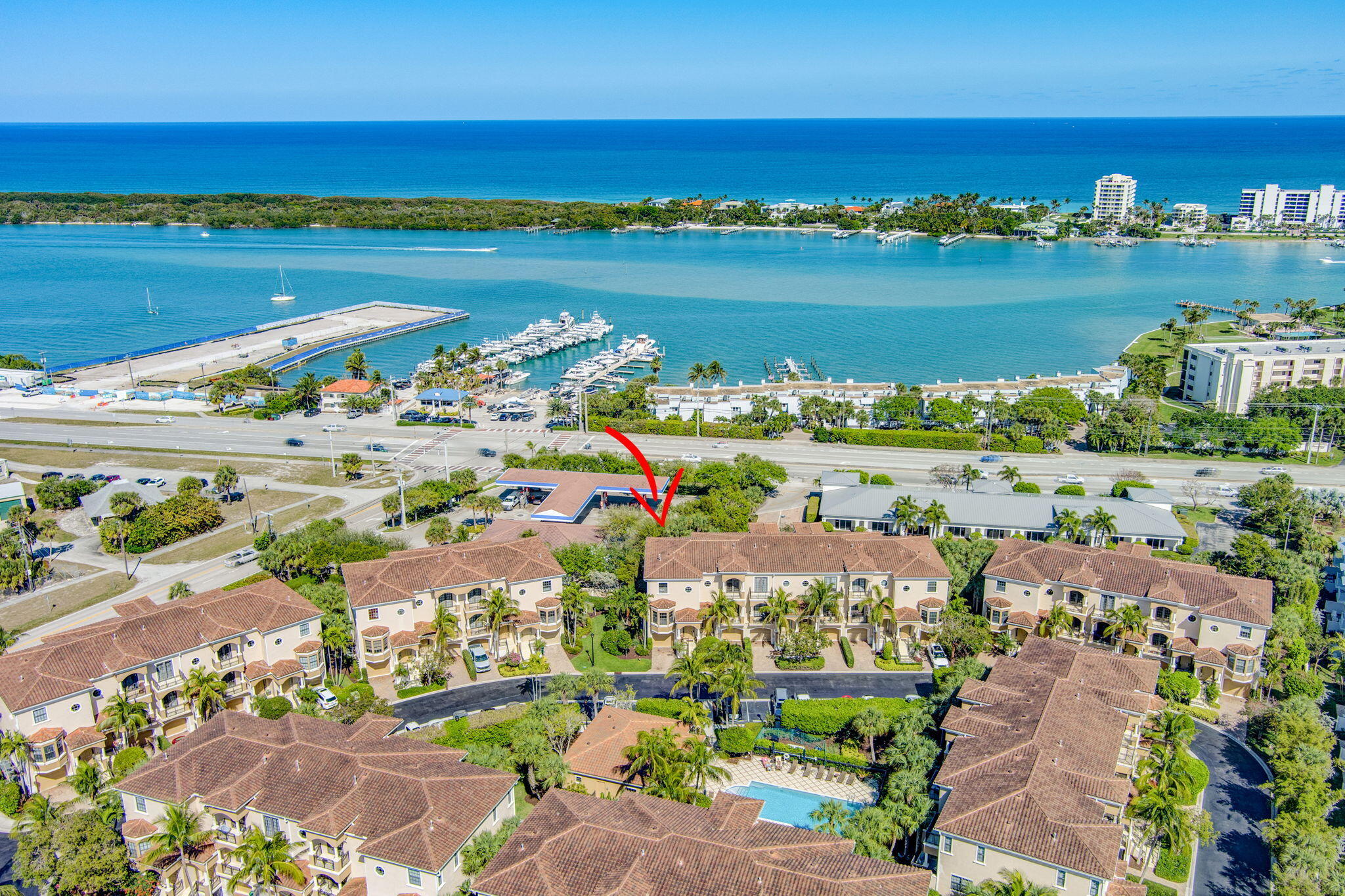 301 Del Sol Circle Tequesta, FL 33469 - Photo 63 of 83 a view of a city with an ocean