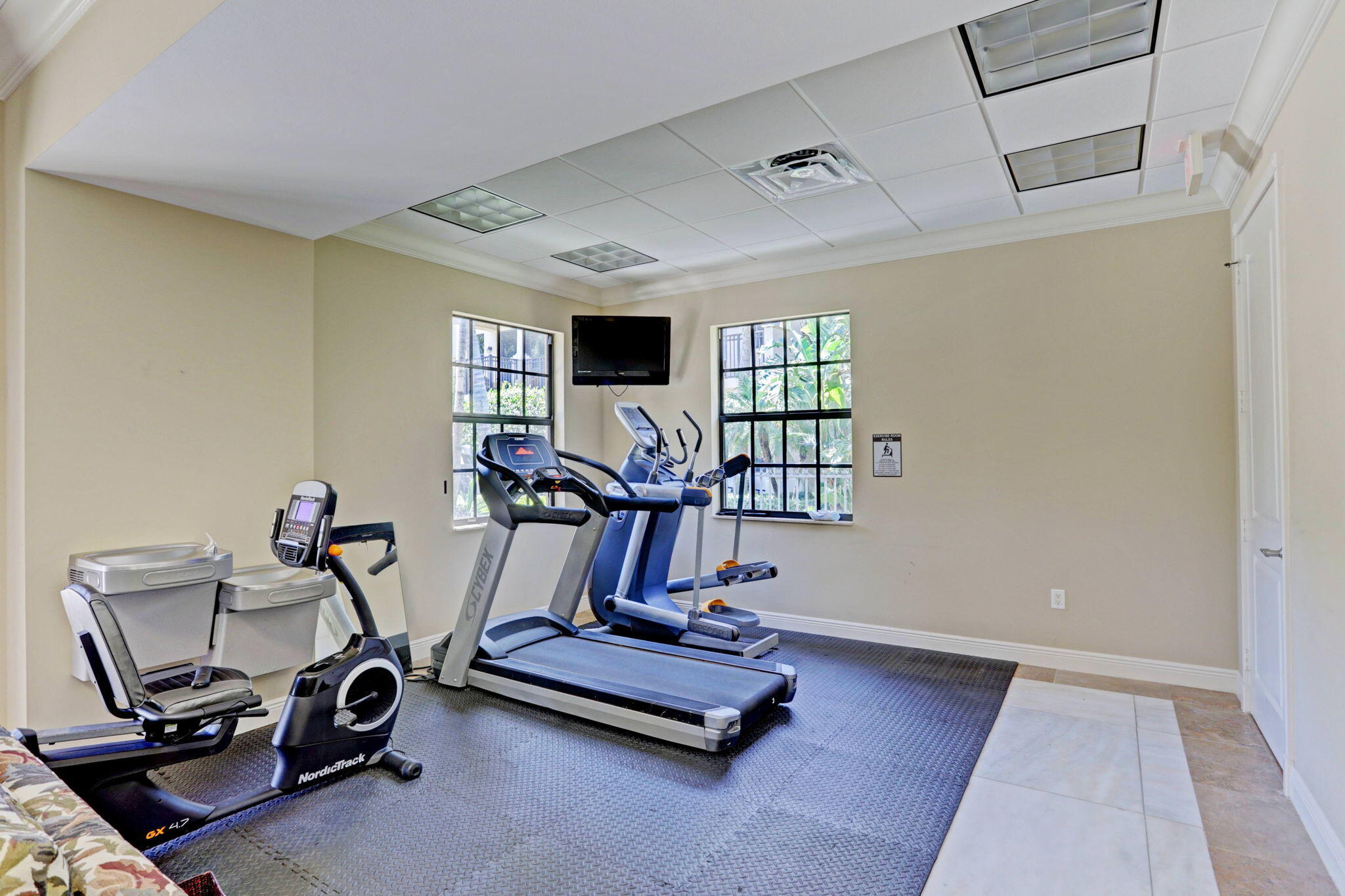 301 Del Sol Circle Tequesta, FL 33469 - Photo 79 of 83 a view of a room with gym equipment