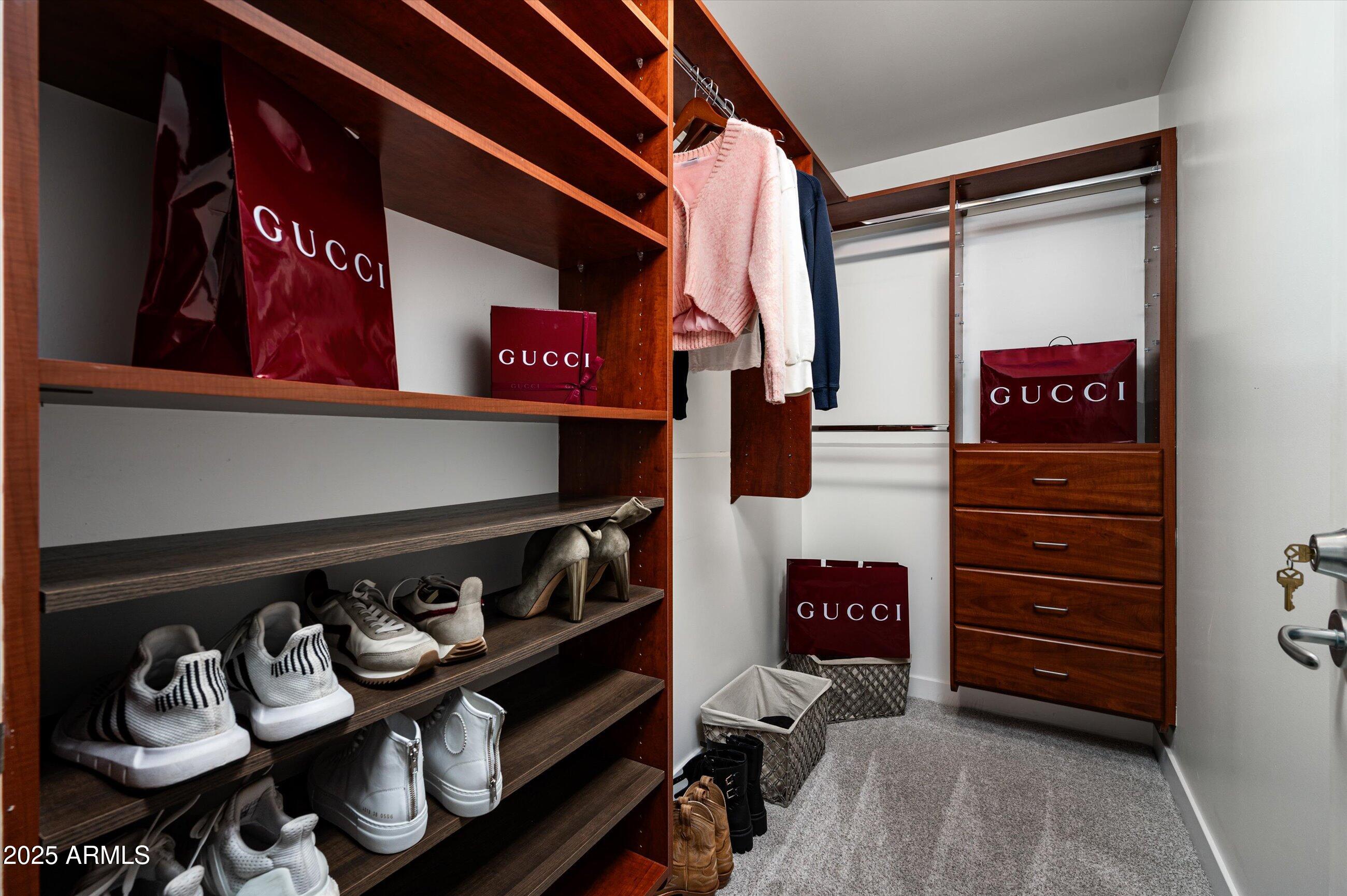 7167 East Rancho Vista Drive, Unit 4010 Scottsdale, AZ 85251 - Photo 14 of 43 a view of walk in closet