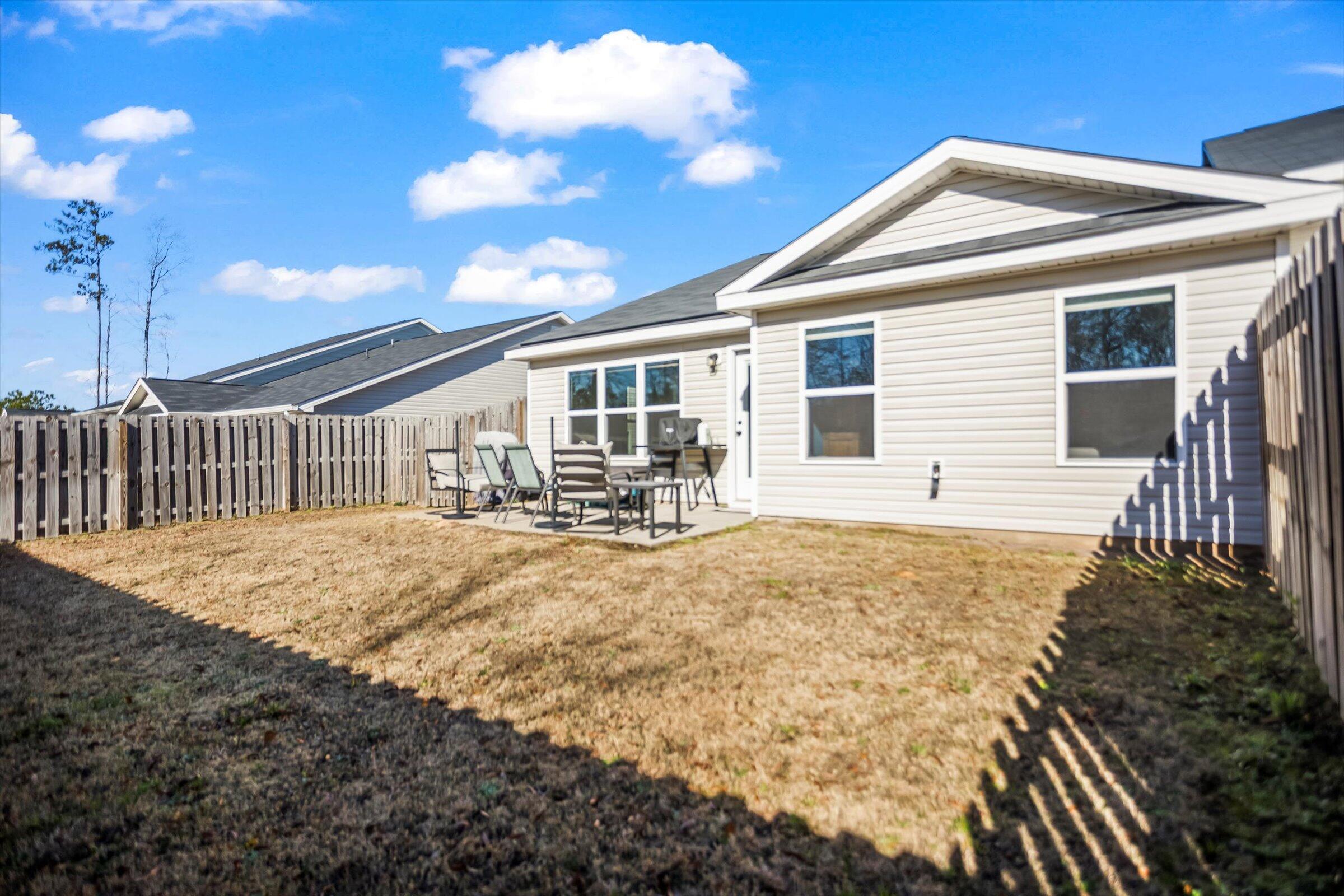 3626 Finley Court Grovetown, GA 30813 - Photo 30 of 33 Fully Fenced Back Yard