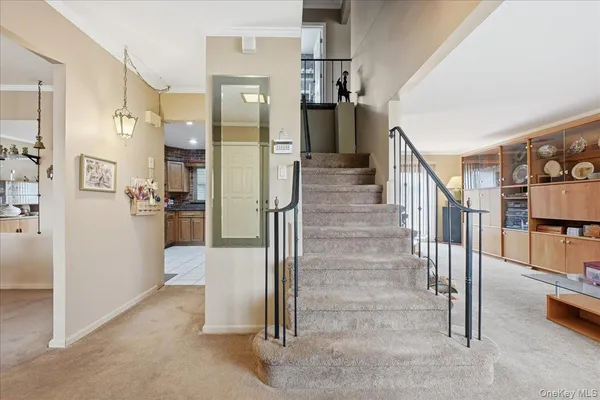 a view of entryway and hall