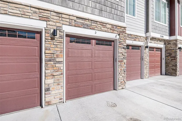 a view of front door