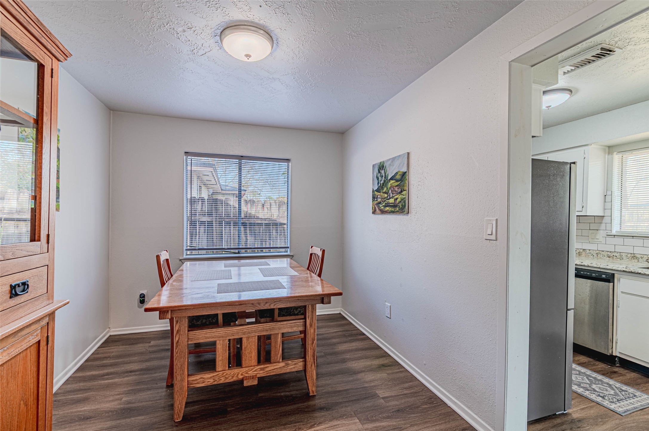 4606 Fitzwater Drive Spring, TX 77373 - Photo 23 of 42 a view of wooden floor and a workspace