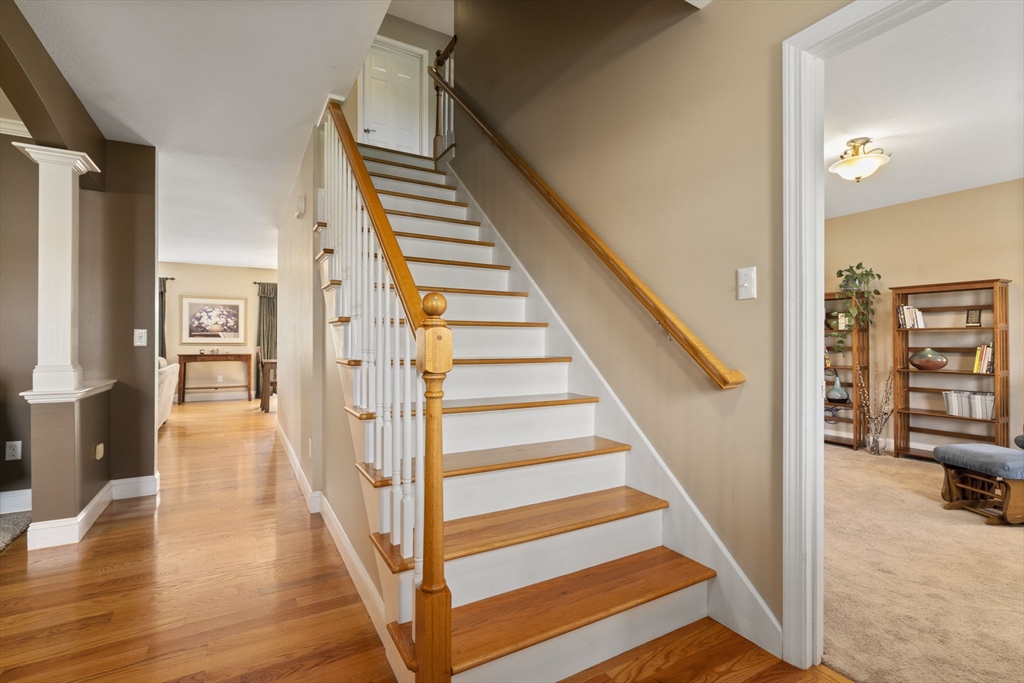 161 Bear Hole Road West Springfield, MA 01089 - Photo 6 of 35 a view of a hallway with wooden floor and entryway