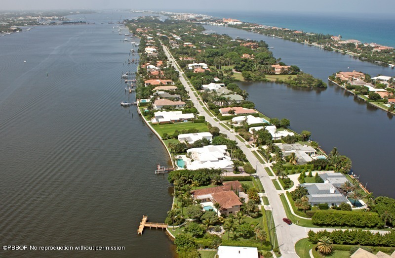 1515 Lands End Road Manalapan, FL 33462 - Photo 3 of 21 an aerial view of residential houses with outdoor space