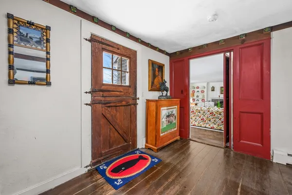 a living room with furniture fireplace and a flat screen tv