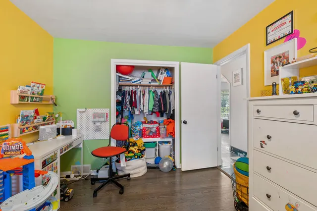 a room with storage and utility