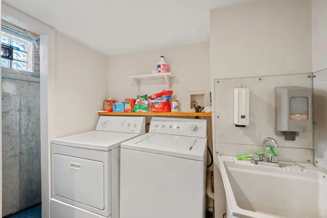 a view of storage and utility