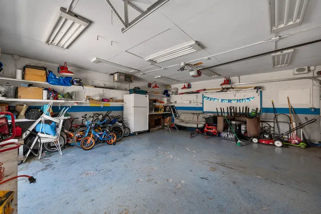 a view of a storage in a room