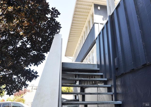 a view of a house with a door