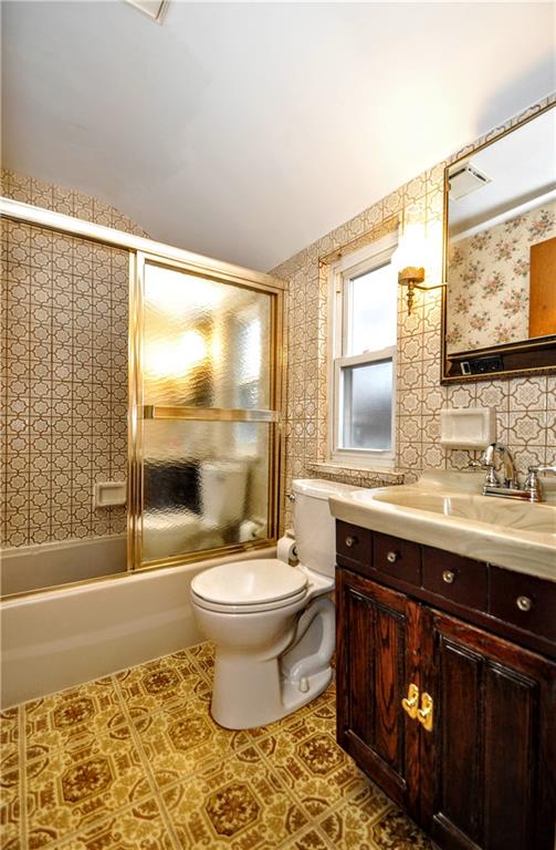 1944 Bower Hill Road Pittsburgh, PA 15243 - Photo 20 of 23 a bathroom with a sink toilet and shower