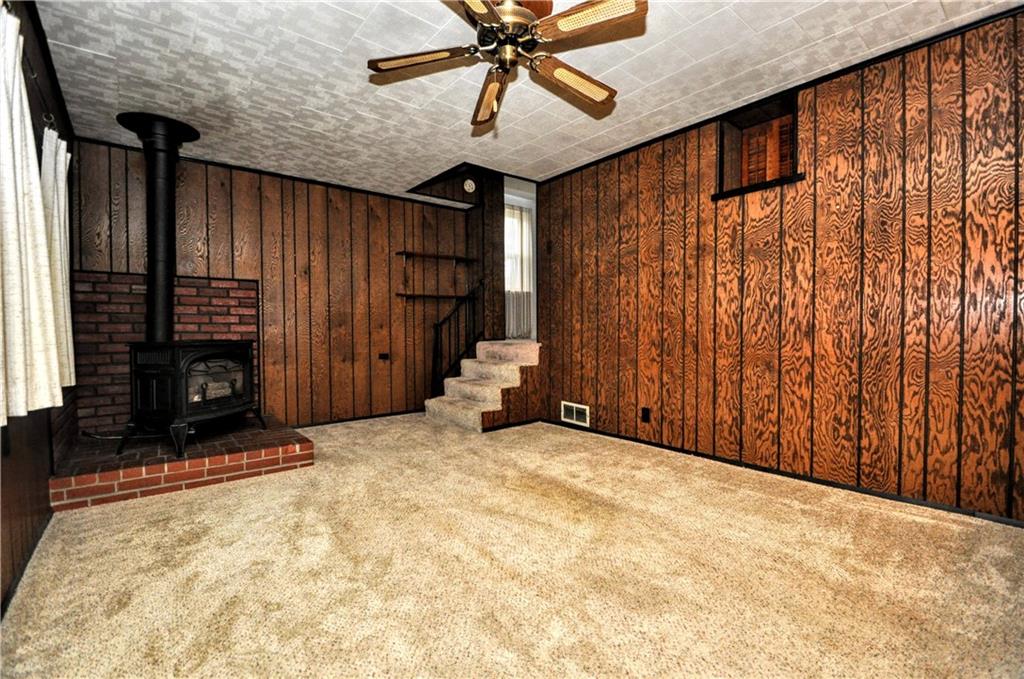 1944 Bower Hill Road Pittsburgh, PA 15243 - Photo 8 of 23 a view of an empty room with a ceiling fan