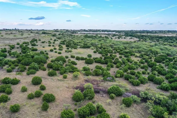 a view of a big yard with lots of green space